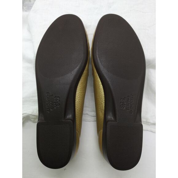 SAS Metro Loafer Gold 7N Womens Comfort Shoes New - Picture 9 of 10